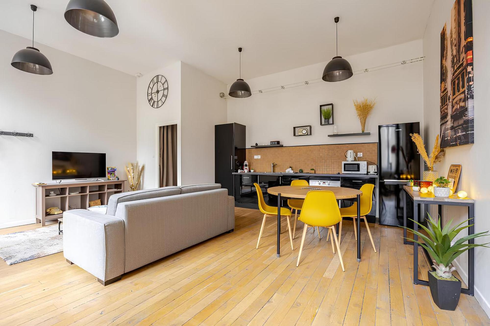 Apartment Gare Centre Parking
